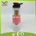 custom 750ml BPA free tritan platic sports water bottle mega with flip lid